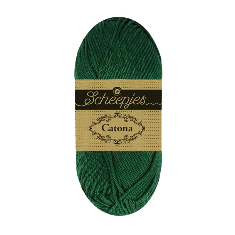 Pelote scheepjes catona 50g coton mercerise couleur lierre 95
