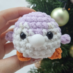 Ami'bulles manchot crochet sensoriel – jouet anti stress enfant