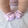 Ballerines roses pour poupée 30 à 34 cm | La Pouponnette