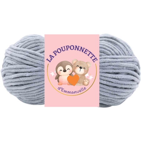 baleine au crochet rose en laine chenille | Peluche interactive faite main