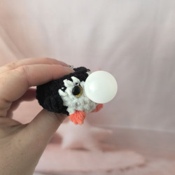 Porte-clés Pingouin au crochet fait main | La Pouponnette
