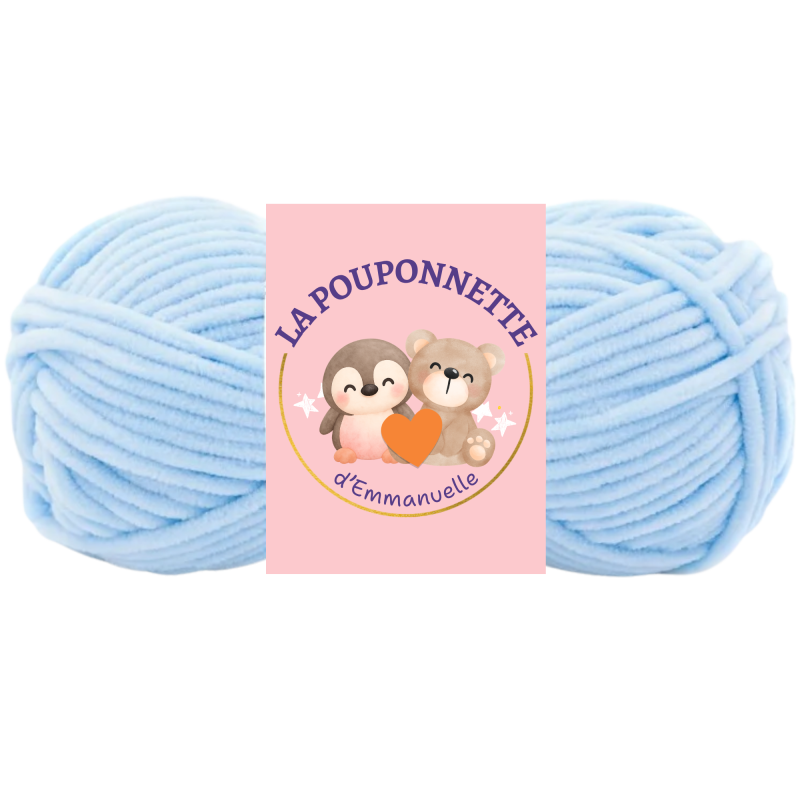pingouin au crochet rose en laine chenille | Peluche interactive faite main