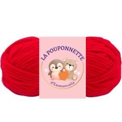 pingouin au crochet rose en laine chenille | Peluche interactive faite main