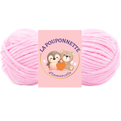poulpe au crochet rose en laine chenille | Peluche interactive faite main