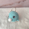 Porte-clés baleine au crochet fait main | La Pouponnette
