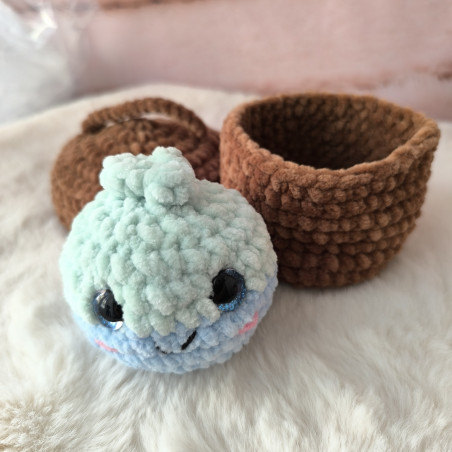 Patron crochet gratuit dumpling mystère avec boîte surprise