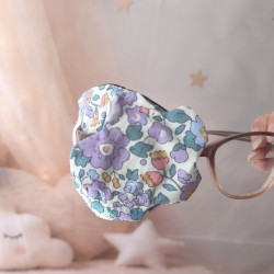 Patch oculaire enfant en tissu – cache-œil pour lunettes amblyopie