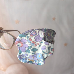 Patch oculaire enfant en tissu – cache-œil pour lunettes amblyopie