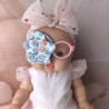 Patch oculaire poupée – cache œil doudou enfant en tissu fait main