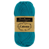 Pelote scheepjes catona 50g coton mercerise couleur bleu pétrole 400