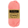 Pelote scheepjes catona 50g coton mercerise couleur corail clair 264