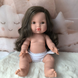 Poupée Mini Colettos Rose brune aux yeux marrons| Poupée à habiller