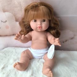 Poupée Mini Colettos Romy rousse aux yeux marrons| Poupée à habiller