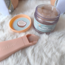 Petit pot magique noix de coco poupée Tiny Harlow – Accessoire repas
