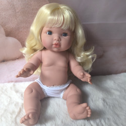 Poupée Mini Colettos Iris blonde aux yeux bleus | Poupée à habiller