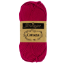 Pelote scheepjes catona 50g coton mercerise couleur rubis 517