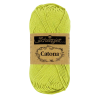 Pelote scheepjes catona 50g coton mercerise couleur citron vert 512