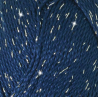 Pelote scheepjes catona shine 50g coton couleur bleu minuit argenté 527