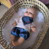 Ensemble bloomer et bandana pour poupée | Fait main