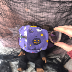 Patch oculaire enfant en tissu – cache-œil pour lunettes amblyopie