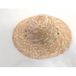 Chapeau de paille pour poupée 32-36 cm, diamètre 20 cm