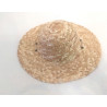 Chapeau de paille pour poupée 32-36 cm, diamètre 20 cm
