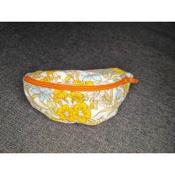 Sac banane pour poupée, cousu main, avec fermeture éclair, élastique, Oeko-Tex