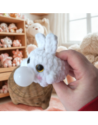 Les Ami’Bulles – Animaux anti-stress au crochet qui soufflent des bulles