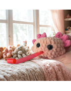 Les Ami’Langues – Animaux anti-stress au crochet à langue dérollable